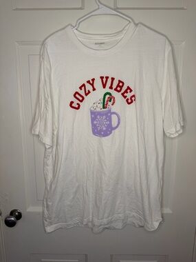Old Navy “Cozy Vibes” Graphic Tee – XL